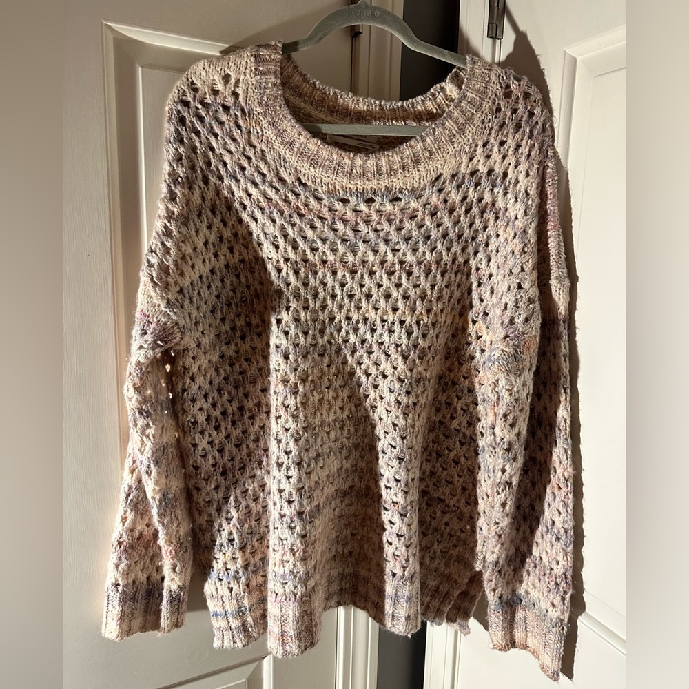Anthropologie Multicolor Knit Sweater